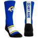 Unisex Rock Em Socks Los Angeles Rams Custom Jersey Crew