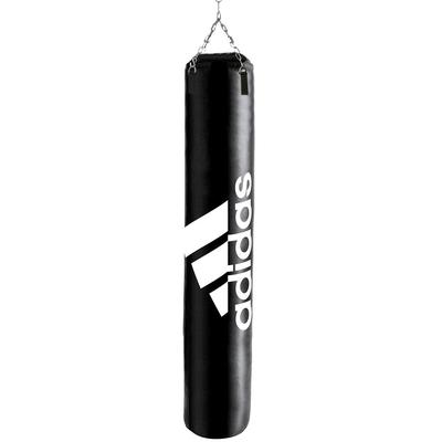 Boxsack ADIDAS PERFORMANCE "Boxing Bag Lux" Gr. 90, schwarz (schwarz, weiß), Boxsäcke, B/H/L: 30cm x 30cm x 90cm, B:30cm H:30cm L:90cm