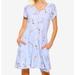 Disney Dresses | *Nwt* Disney Alice In Wonderland Pastel Buttoned Casual Dress (Size:Small) | Color: Blue | Size: S