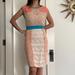 Anthropologie Dresses | Gorgeous Anthropologie Crochet Dress Size 2 | Color: Blue/Green | Size: 2