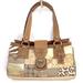 Coach Bags | Coach 10816 Brown Gold Signature Patchwork Carryall Shoulder Bag Brass Turnlock | Color: Brown/Gold | Size: Os