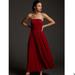 Anthropologie Dresses | Anthropologie Ruched Maxi Dress By Pinnacle By Shruti Sancheti Maxi Dress. Nwot | Color: Red | Size: 14