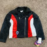 Disney Jackets & Coats | Girls Descendants Evie Jacket Size Medium 7/8 Nwt | Color: Black/Red | Size: 7/8