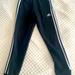 Adidas Bottoms | Girls Adidas Sweat Pants. Size M (10/12) | Color: Black/White | Size: Mg