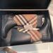 Burberry Shoes | Burberry Rain Boots Size 37 | Color: Brown/Tan | Size: 7