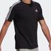 Adidas Shirts | Adidas Climacool Essentials 3-Stripes Men's Tee | Color: Black/White | Size: Xl