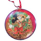 Disney Holiday | Disney 2018 Mickey's Very Merry Christmas Party Mickey Mouse Holiday Ornament | Color: Red | Size: Os