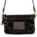 Coach Bags | Coach Poppy Crossbody Bag In Silver/Black | Color: Black/Silver | Size: Os