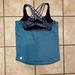 Lululemon Athletica Tops | Lululemon Wild Tank Size 6 Heathered Forage Teal/ Dramatic Static | Color: Gray/Green | Size: 6