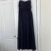 J. Crew Dresses | J. Crew Navy Silk Chiffon Bridesmaids Dress | Color: Blue | Size: 6