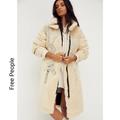 Free People Jackets & Coats | Free People Avery Embroidered Teddy Coat | Color: Cream | Size: Various