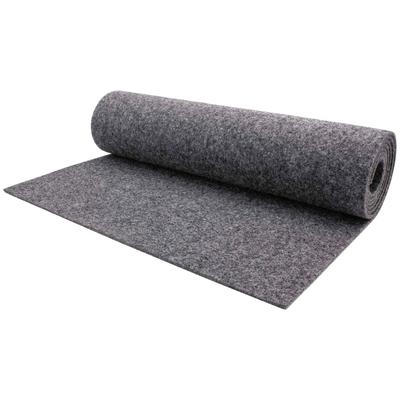 Nadelvliesteppich "TURBO, Made in Belgium", grau, B:200cm H:5mm L:1400cm, Nadelfilz, PRIMAFLOR-IDEEN IN TEXTIL, Teppiche, robust und strapazierfähig, fußbodenheizungsgeeignet, Kurzflor Teppich Image