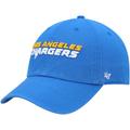 Men's '47 Powder Blue Los Angeles Chargers Clean Up Script Adjustable Hat