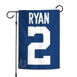 WinCraft Matt Ryan Indianapolis Colts 12" x 18" Player Double-Sided Garden Flag