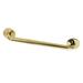 Kingston Brass GLDR814182 Silver Sage 18-Inch X 1-1/4-Inch OD ADA Grab Bar, Polished Brass - Kingston Brass GLDR814182