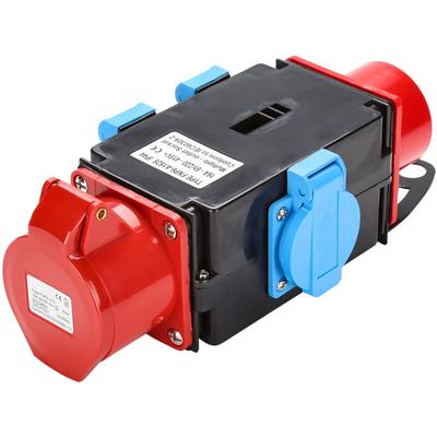 Adapter Stromverteiler 3 x cee 400V/16A 5 Polig CEE-Steckdose IP44 Spritzwassergeschützt Mit Image