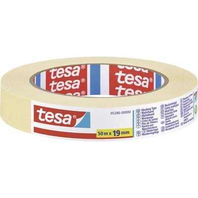 Tesa - universal 05286-00000-03 Kreppband Beige (l x b) 50 m x 19 mm 1 St.