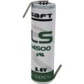 Saft LS 14500 HBG Batteria speciale Stilo (AA) linguette a saldare a Z Litio 3.6 V 2600 mAh 1 pz.