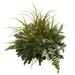 28" Mix Greens Artificial Plant (Set of 2) - h: 28 in. w: 27 in. d: 24 in
