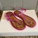 Kate Spade Shoes | Kate Spade Size 9 Pink Sparkly Jelly Sandals | Color: Pink | Size: 9