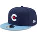 Youth New Era Navy/Light Blue Chicago Cubs 2021 City Connect 9FIFTY Snapback Adjustable Hat