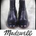 Madewell Shoes | Madewell Perrie Pebbled Ankle Boot Booties Shoes 6 | Color: Black/Brown | Size: 6