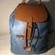 Dooney & Bourke Bags | Dooney And Bourke Allie Backpack. | Color: Blue/Brown | Size: 10" Long X 13" High X 5.5" Deep