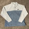 Columbia Shirts | Columbia Mens ¼ Snap Fleece Size 2xl Two Tone Blue | Color: Blue | Size: Xxl