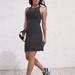 Athleta Dresses | Athleta Santorini High Neck Modal Stripe Dress Small | Color: Black/White | Size: S