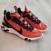 Nike Shoes | Nike React Unisex Elements Sneakers Shoes | Color: Orange | Size: Men 8/Woman 9.5