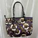 Coach Bags | Coach Madison East West Chainlink Signature Tote | Color: Brown/Purple | Size: Os