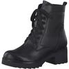 Schnürstiefelette MARCO TOZZI, Damen, Gr. 37, schwarz, Lederimitat, unifarben, modisch, Schuhe, mit FEEL-ME Ausstattung