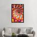 East Urban Home Spiral Focus by Danny Ivan - Gallery-Wrapped Canvas Giclée Print Metal in Orange/Red | 48 H x 32 W x 0.75 D in | Wayfair