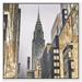 Oliver Gal The City New York Skyscraper Modern - Picture Frame Graphic Art in Gray | 30 H x 30 W x 1.75 D in | Wayfair 17836_30x30_CANV_WFL