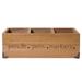 Union Rustic Anayelly Desk Organizer Wood in Brown | 3.5 H x 10.6 W x 4 D in | Wayfair 743BE15C7F6E470EAEBD3FC52EAC4B4C