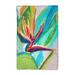 East Urban Home Bird of Paradise Dish Cloth Terry in Green | 25 H x 16 W in | Wayfair 34BAD0C353C644C4B9234FB5E49567BD