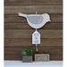 Trinx Decorative Bird w/ Bless Our Home Tag Wall Décor Wood in Brown | 16.13 H x 16.5 W x 0.88 D in | Wayfair ECA754D4AA9C45A28102CD2CE445C7B2