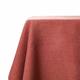 WAITER TREE Faux Linen Tablecloth Rectangle Washable Wrinkle and Water Resistant Table Cloth Cover for Kitchen Dining Tabletop Christmas Thanksgiving Decoration (Brick Red, 140 x 240cm)