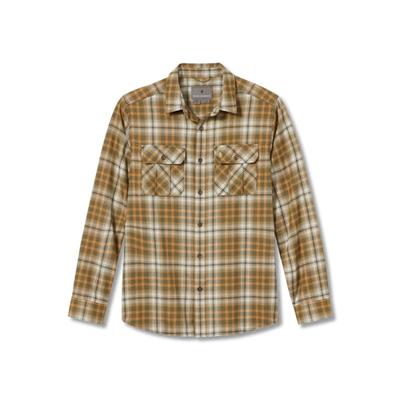 Royal Robbins Lost Coast Flannel Plaid Long Sleeve Shirt - Men's Small Dark Olive Rockport Pld Y422023-986-S