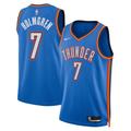 "Maillot Swingman Nike Icon Edition d'Oklahoma City Thunder - Bleu - Chet Holmgren - Unisexe - Homme Taille: 3XL"