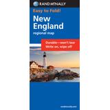 Rand Mcnally Easy To Fold! New England Regional Map