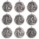 Odin Runes Nordic Letter DIY Charms Acier inoxydable Bijoux faits à la main Futhlavabo