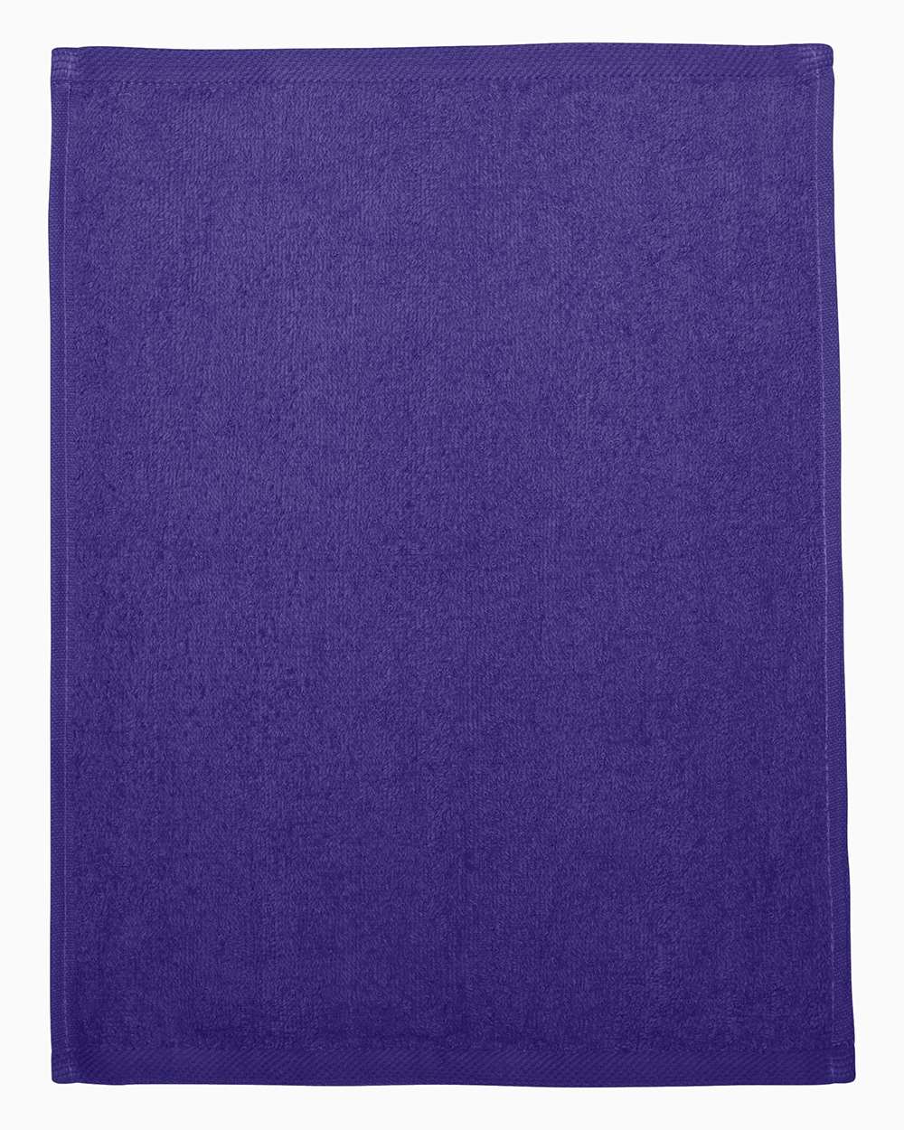 Q-Tees T600 Hemmed Fingertip Towel in Purple | Cotton TP600, T600J1