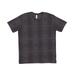 LAT 6901 Men's Fine Jersey T-Shirt in Black Reptile size Large | Ringspun Cotton LA6901