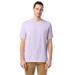 ComfortWash by Hanes GDH100 Men's Garment-Dyed T-Shirt in Future Lavender size Medium | Cotton