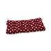 Pillow Perfect Outdoor Polka Dot Red Blown Bench Cushion