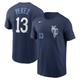 "Men's Nike Salvador Perez Navy Kansas City Royals Connect Name & Number T-Shirt"