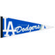 Los Angeles Dodgers 12 x 30 Premium Quality Pennant