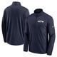 "Seattle Seahawks Nike Logo Pacer Half Zip - Mens"