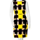 Kate Spade Dresses | Kate Spade New York - Size 8 Sleeveless Dress | Color: Black/Yellow | Size: 8
